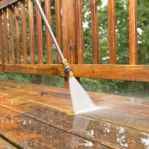 Best jet online wash for decking