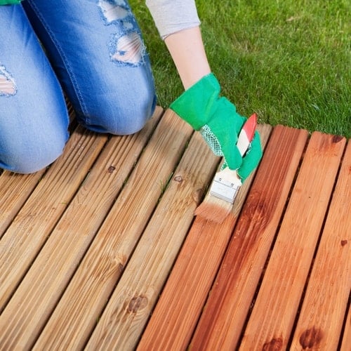 Staining Cedar Wood