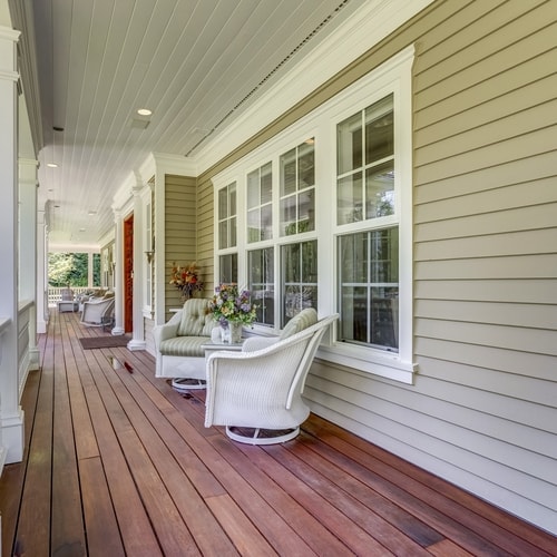 Deck Stain Colors for Tan Houses