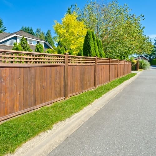 How To Stain A Fence