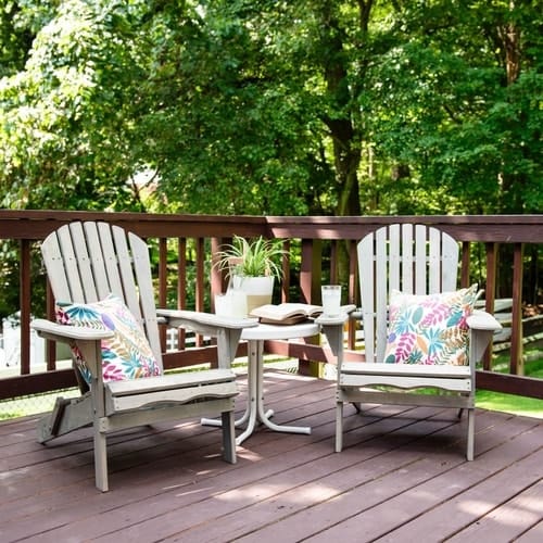 staining wood adirondack chairs