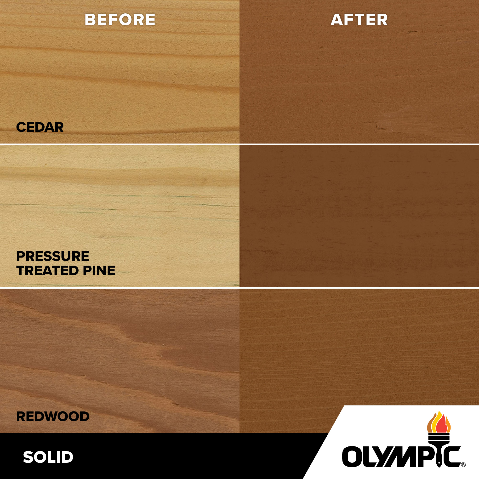 Exterior Wood Stain Colors - Cedar - Wood Stain Colors From Olympic.com Exterior Wood Stain Colors - Cedar - Wood Stain Colors From Olympic.com