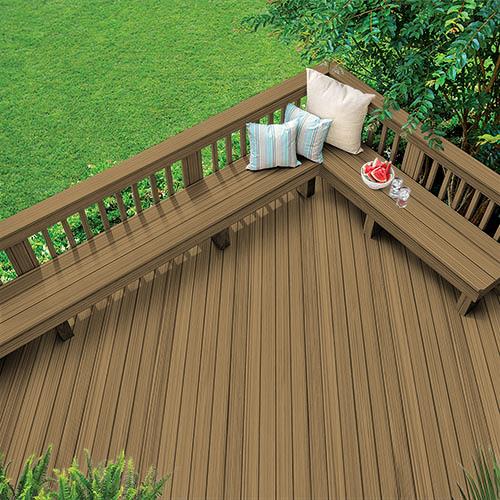 Exterior Wood Stain Colors - Dark Oak - Wood Stain Colors From Olympic.com