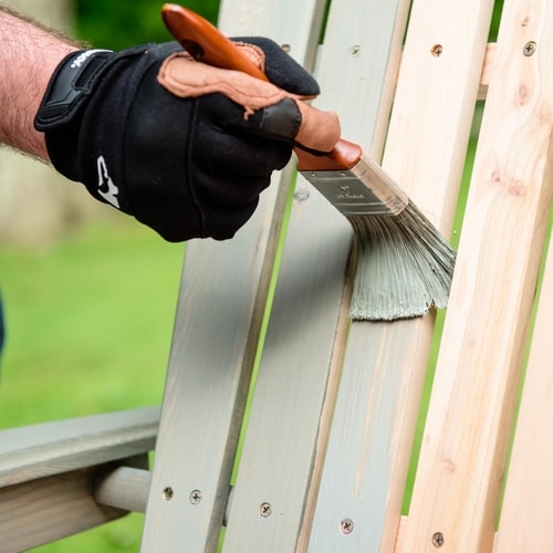 staining wood adirondack chairs