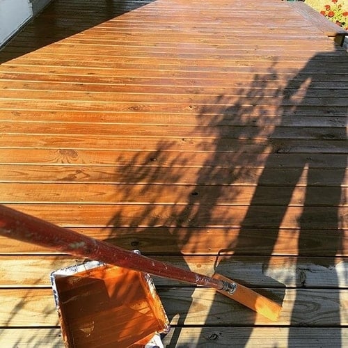 Staining Your Deck