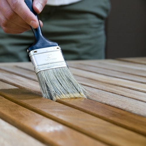 How To Stain Wood Crates