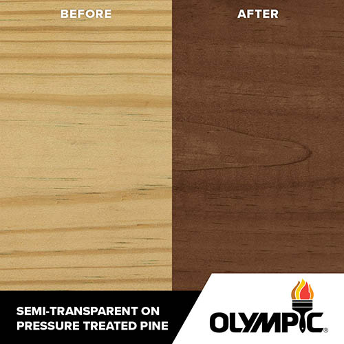Exterior Wood Stain Colors - Walnut - Wood Stain Colors From Olympic.com